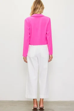 SKIES ARE BLUE Blazers*Double Breasted Crop Blazer Prettyinpink