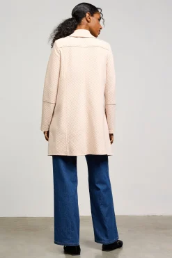 SKIES ARE BLUE Outerwear|Sweaters*Open Front Cardigan Beige
