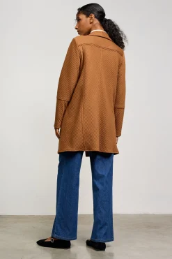SKIES ARE BLUE Sweaters|Outerwear*Open Front Cardigan Camel