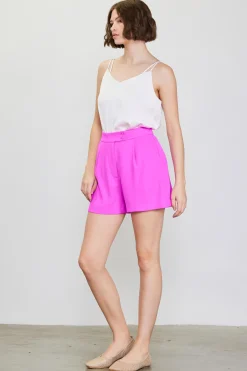 SKIES ARE BLUE Shorts*Recycled Tailored Shorts Roseviolet