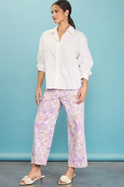 SKIES ARE BLUE Long Sleeve Tops*Relaxed Fit Poplin Longsleeve Shirt White
