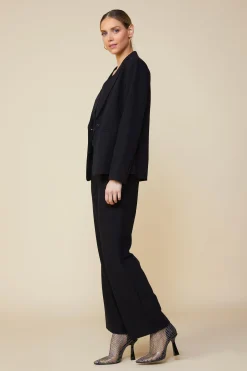 SKIES ARE BLUE Blazers*Tailored Single Button Blazer Black